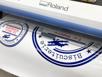 adhesif blanc monomère signalétique