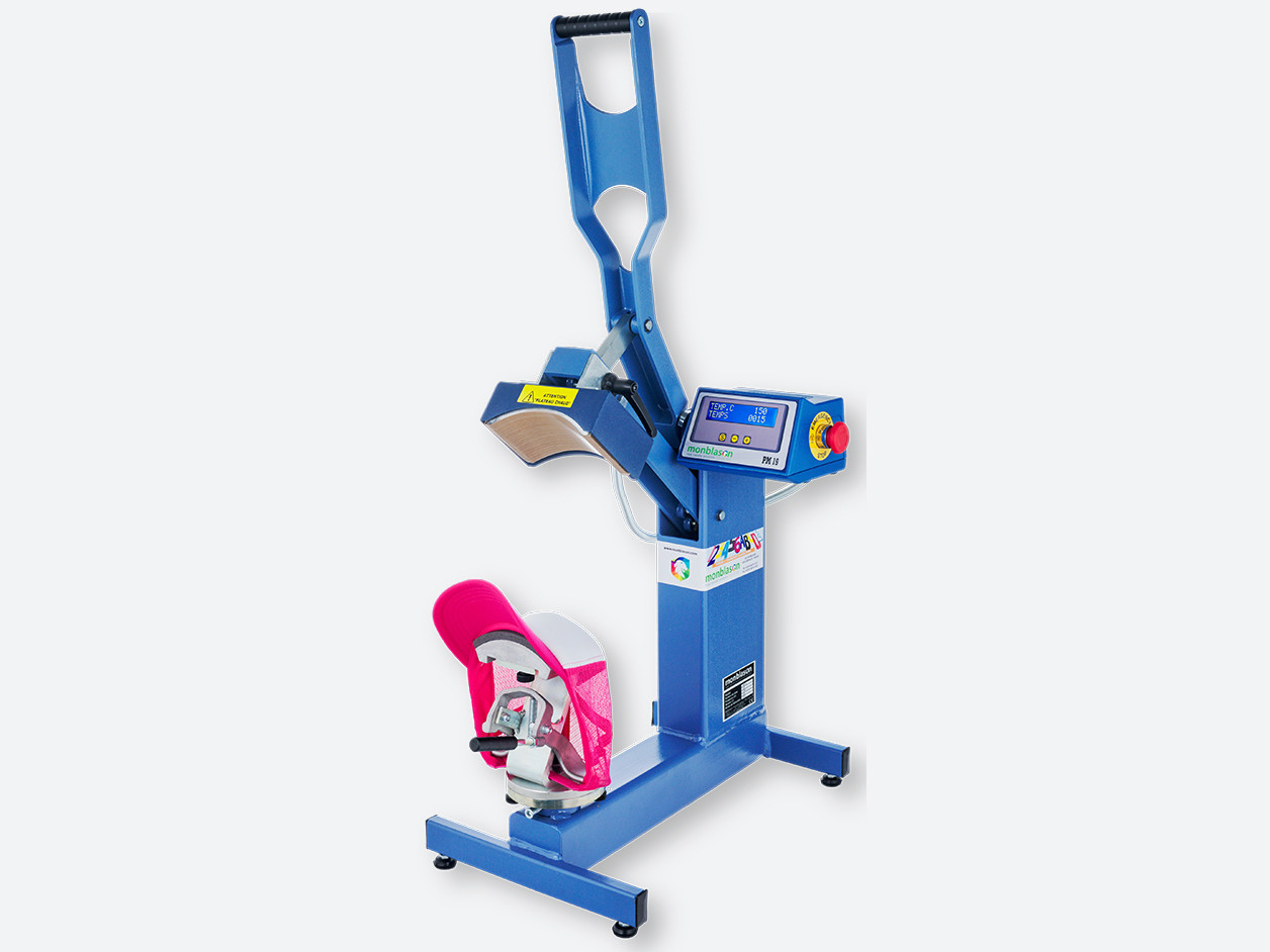 presse manuelle casquette