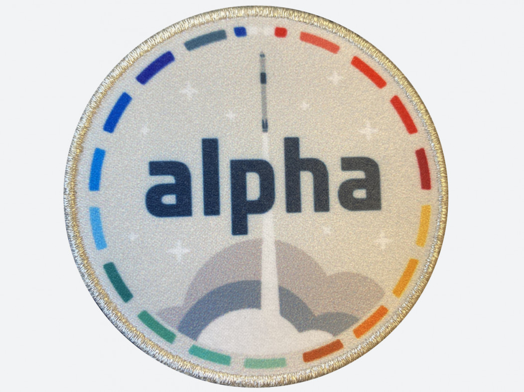 écusson imprimé sublimation twill color