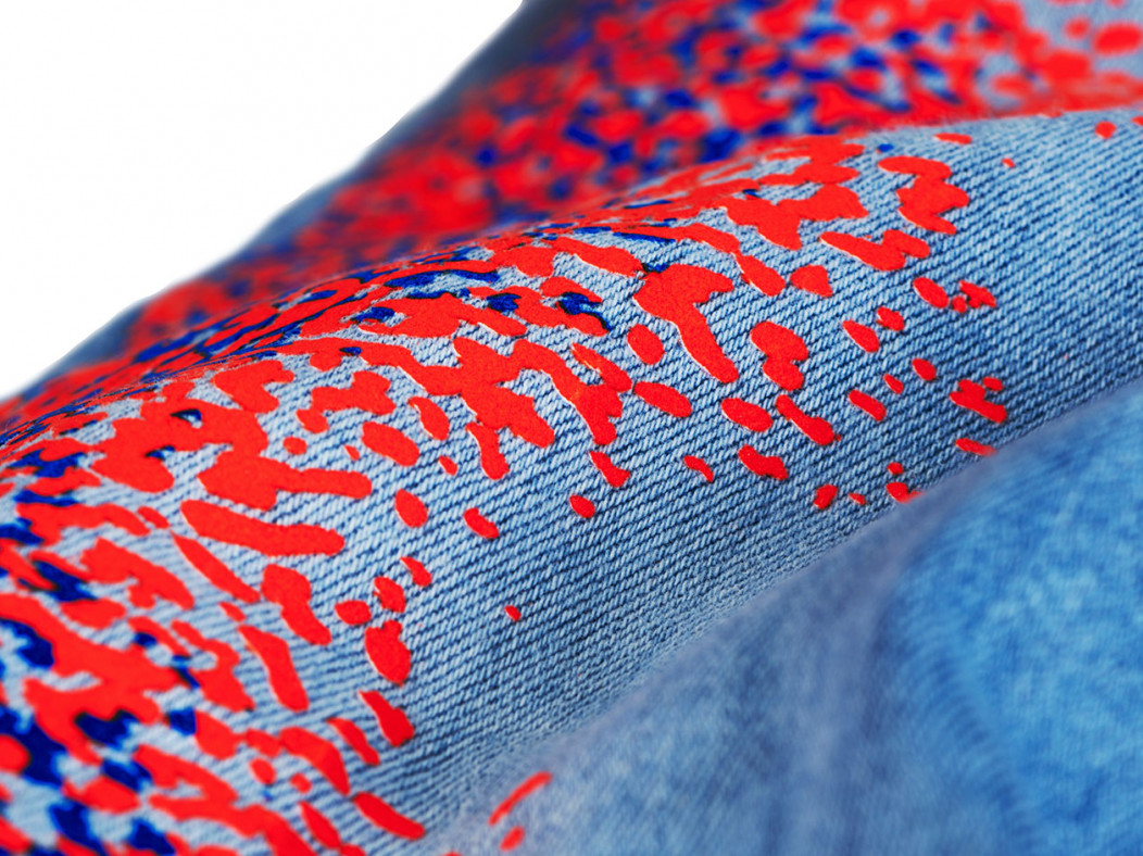 Transfert flock aspect velours polyfloc